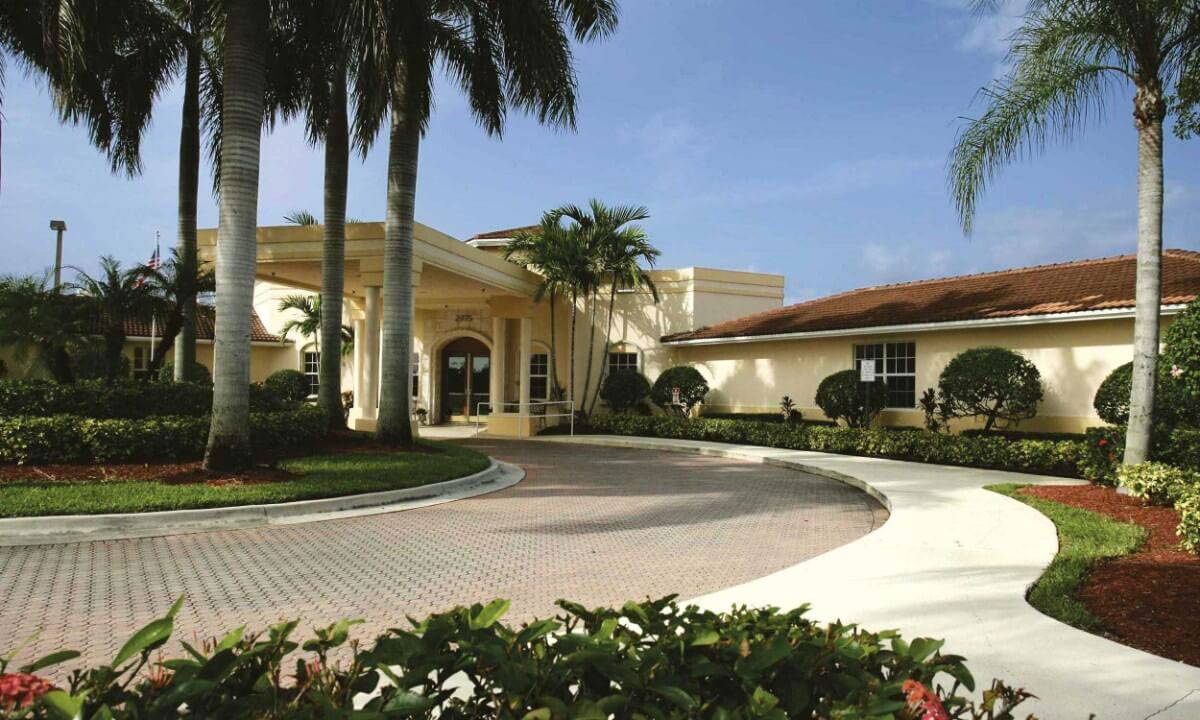 Exterior of Building-HarborChase of Coral Spring-Florida Senior Living
