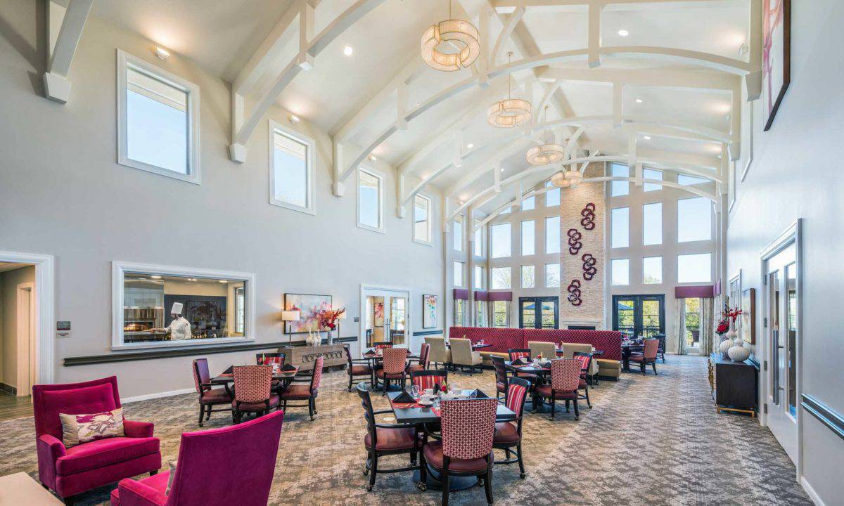 HarborChase of Southlake-Dining Room-Senior Living in Southlake, Texas