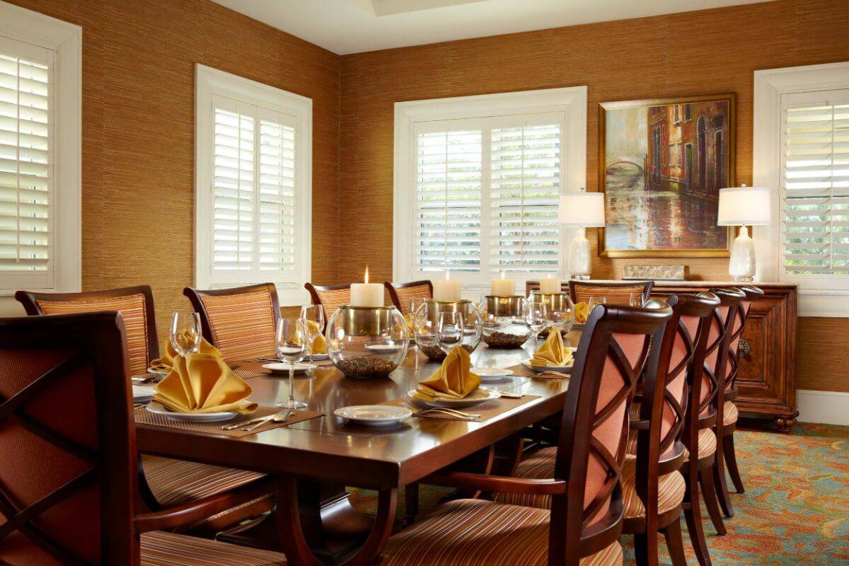 Interior-Dining Room-HarborChase of Villages Crossing-Senior Living in Lady Lake, Florida