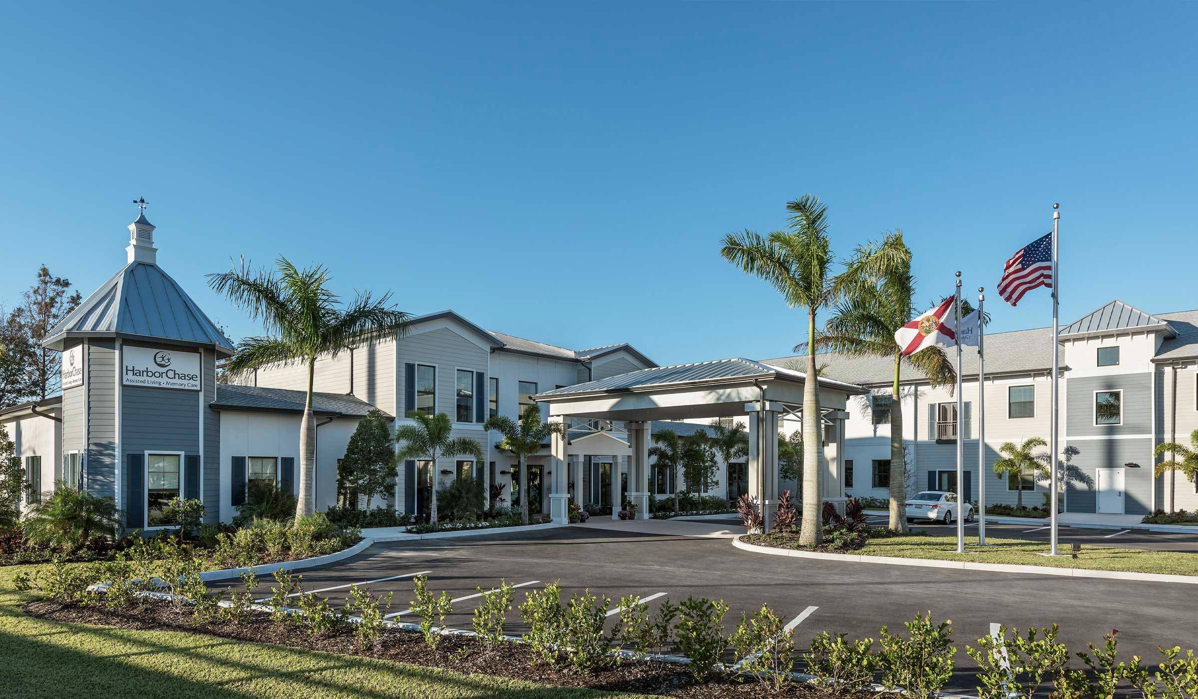 HarborChase of Stuart-Exterior of Building-Luxury Senior Living in Florida