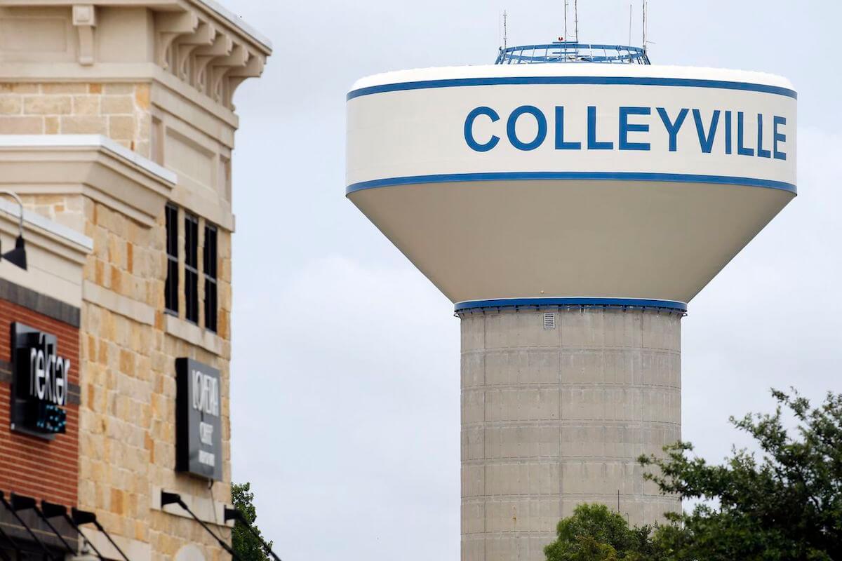 City of Colleyville Texas Water Tower-Assisted Living in Colleyville-HarborChase of Southlake