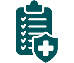 HarborChase icon for: medical, dental and vision benefits