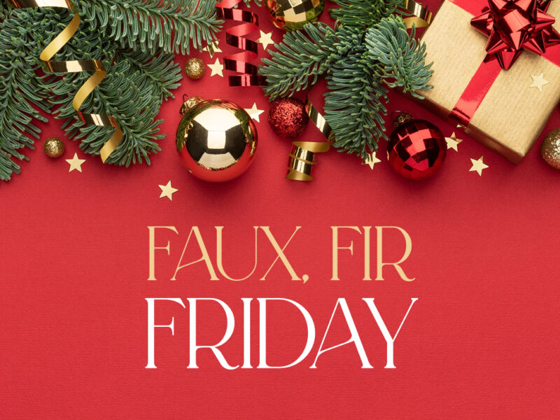 A Festive Faux Fir Showdown at HarborChase of Boynton Beach