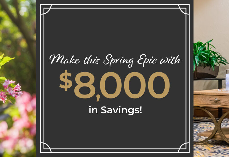 Make This Spring Epic at HarborChase of Coral Springs