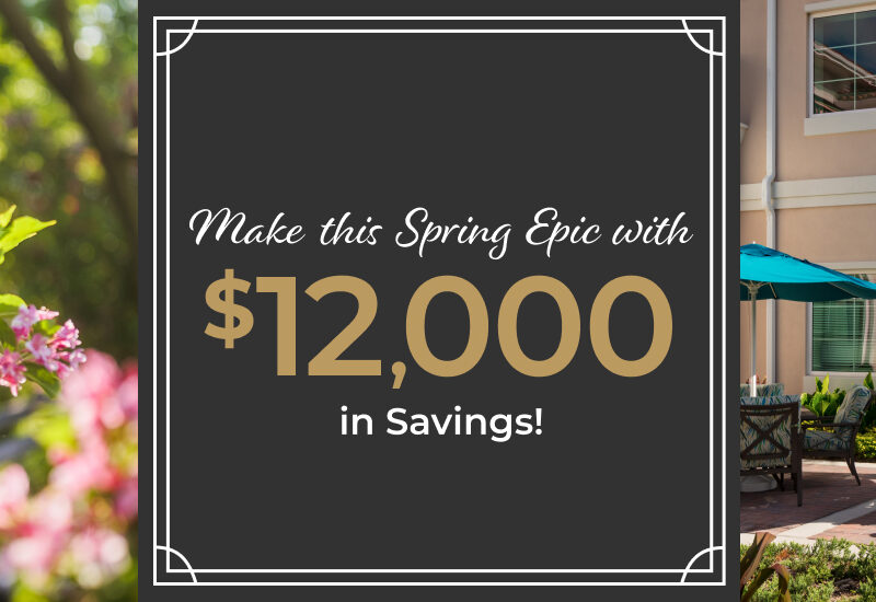 Make This Spring Epic at HarborChase of Palm Beach Gardens