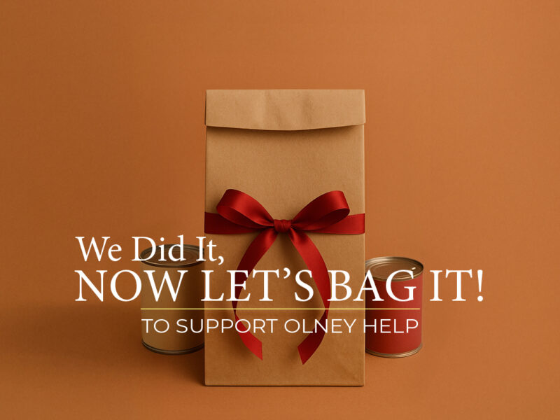 Join HarborChase Olney: Community Bagging Event for Olney Help
