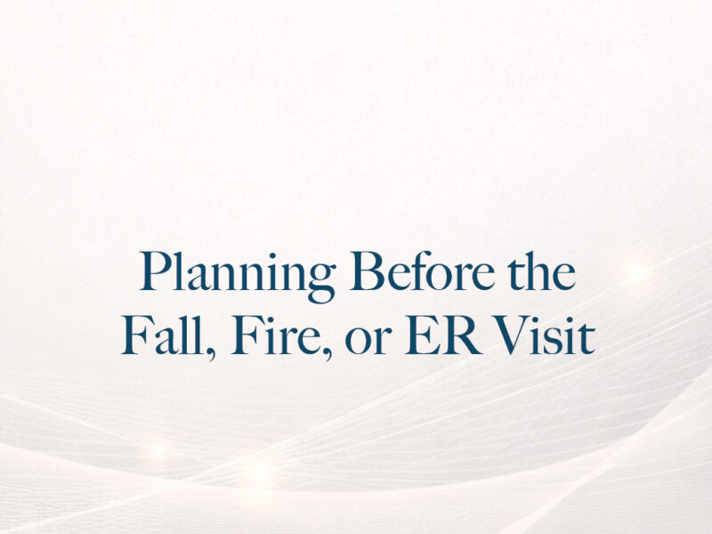 Stop Reacting & Start Preventing at HarborChase of Palm Coast