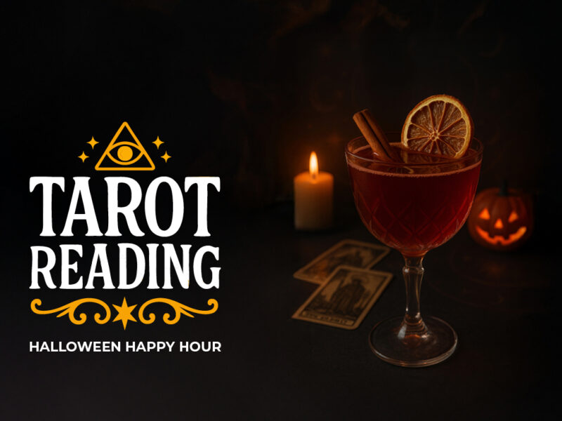 Tarot Reading Halloween Happy Hour