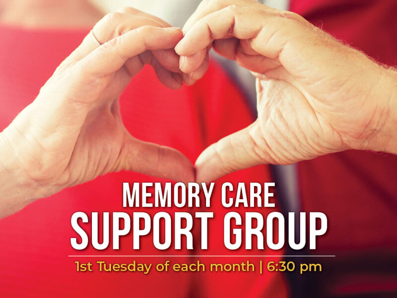Join Us for an impactful Memory Care Support Group